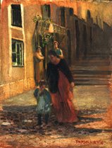 Pasha's Painting - Woman with Child