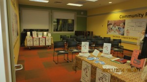 Who Knows Where Butterflies Die, book reading event at Richmond Public Library, Main Branch, November 2014