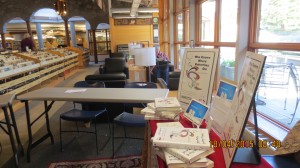 Who Knows Where Butterflies Die presented at 2015 North Shore Authors' Festival at West Vancouver, British Columbia Canada, Memorial City Libray