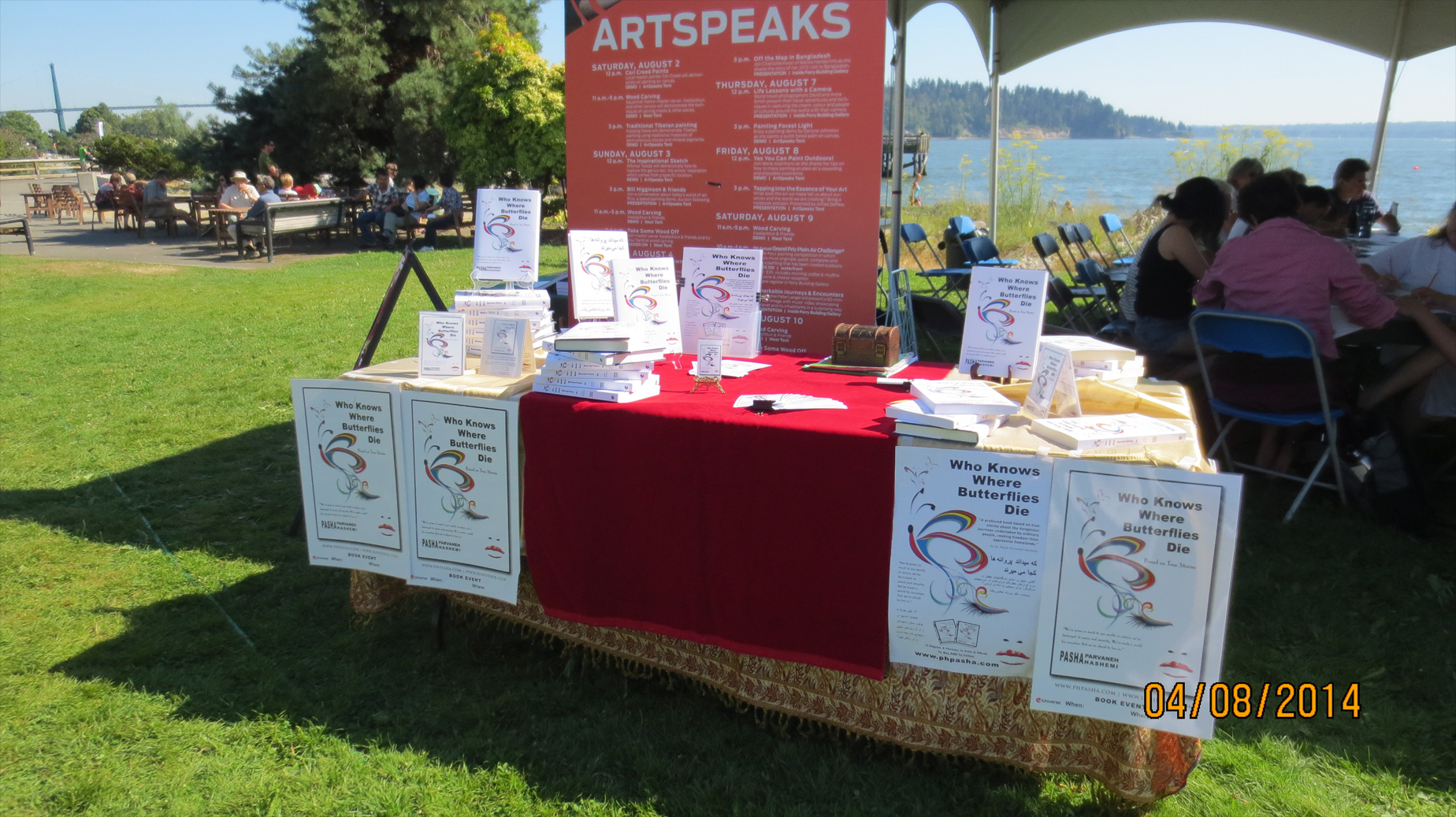 ArtSpeaks Book Festival in West Vancouver, British Columbia, Canada